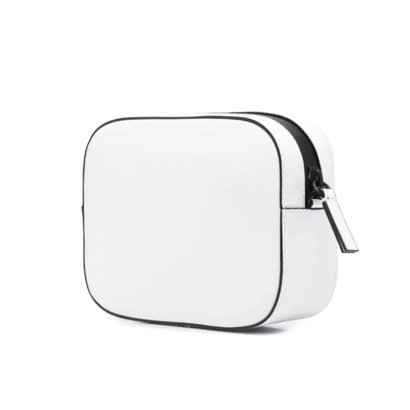 Nina Ricci logo-debossed leather camera bag in white - Picture 2 of 5